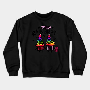 Jolly rainbrows Crewneck Sweatshirt